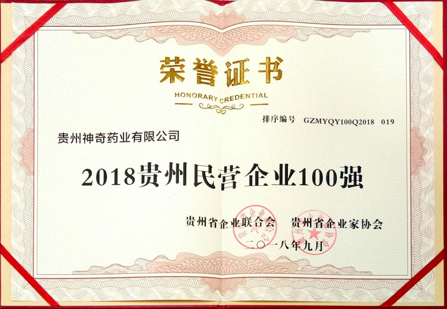 喜讯！神奇制药入选2018贵州“双百强”企业4.jpg